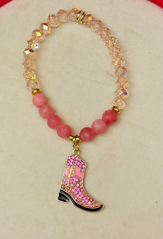 Cowboy Boots in Pink