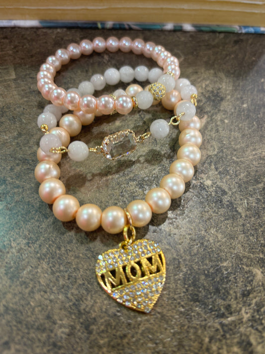 Mom bracelet set