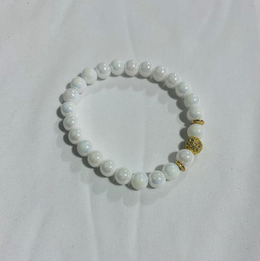 White & Gold