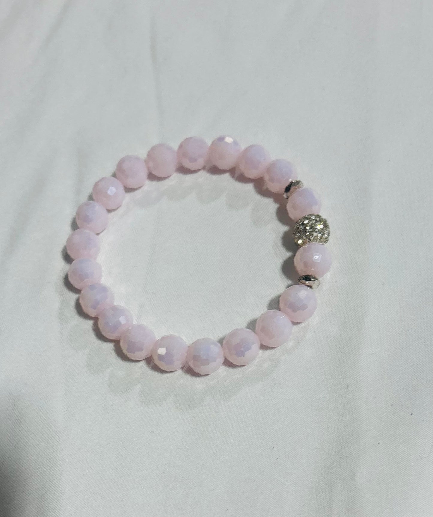 Milky Pink Glass