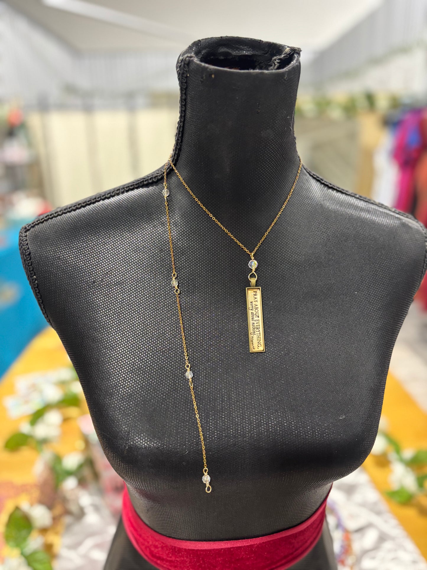 Pray About Everything Necklace