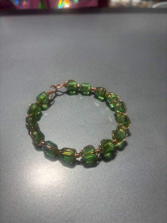 Copper & Glass in Green