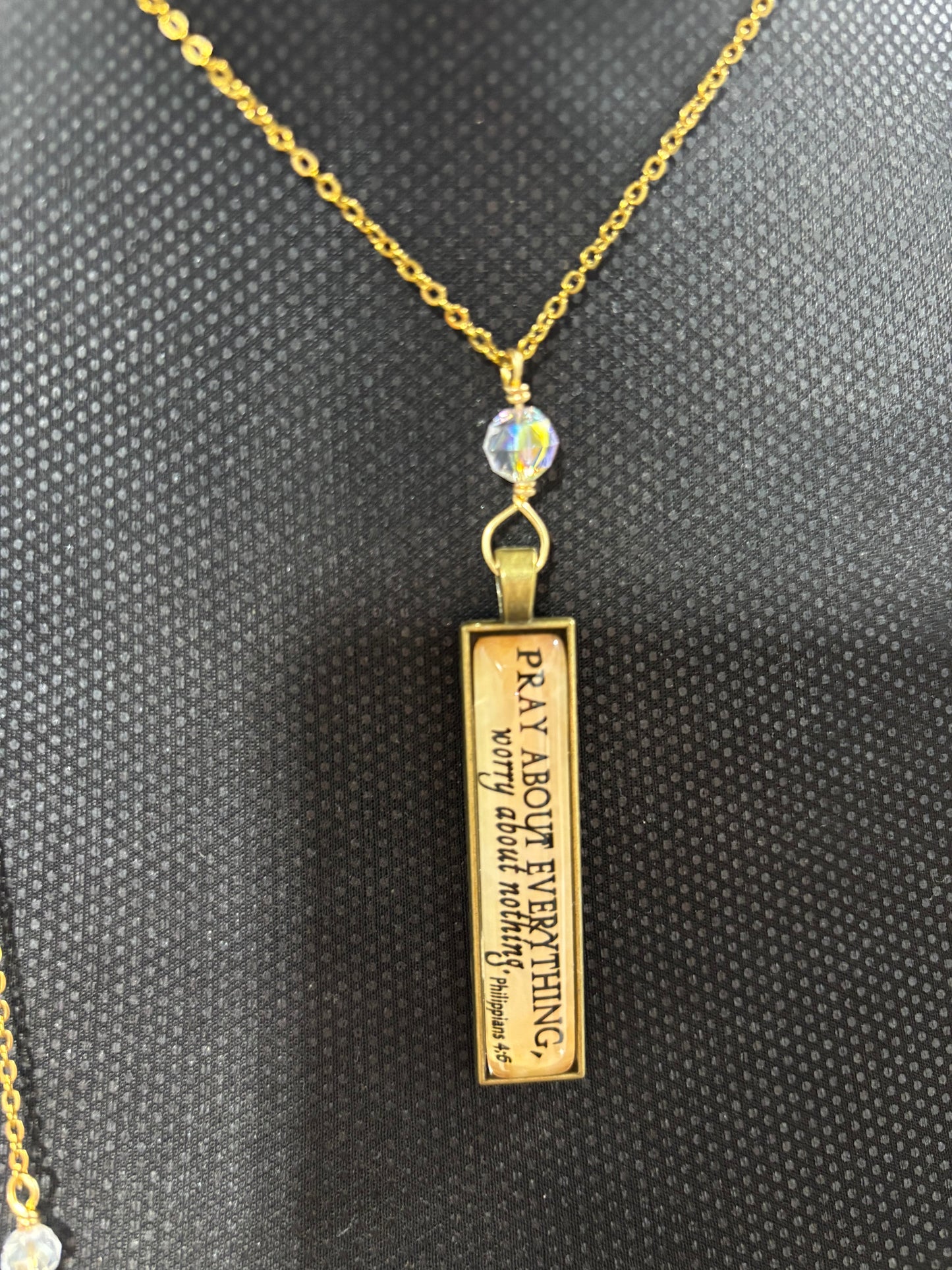 Pray About Everything Necklace