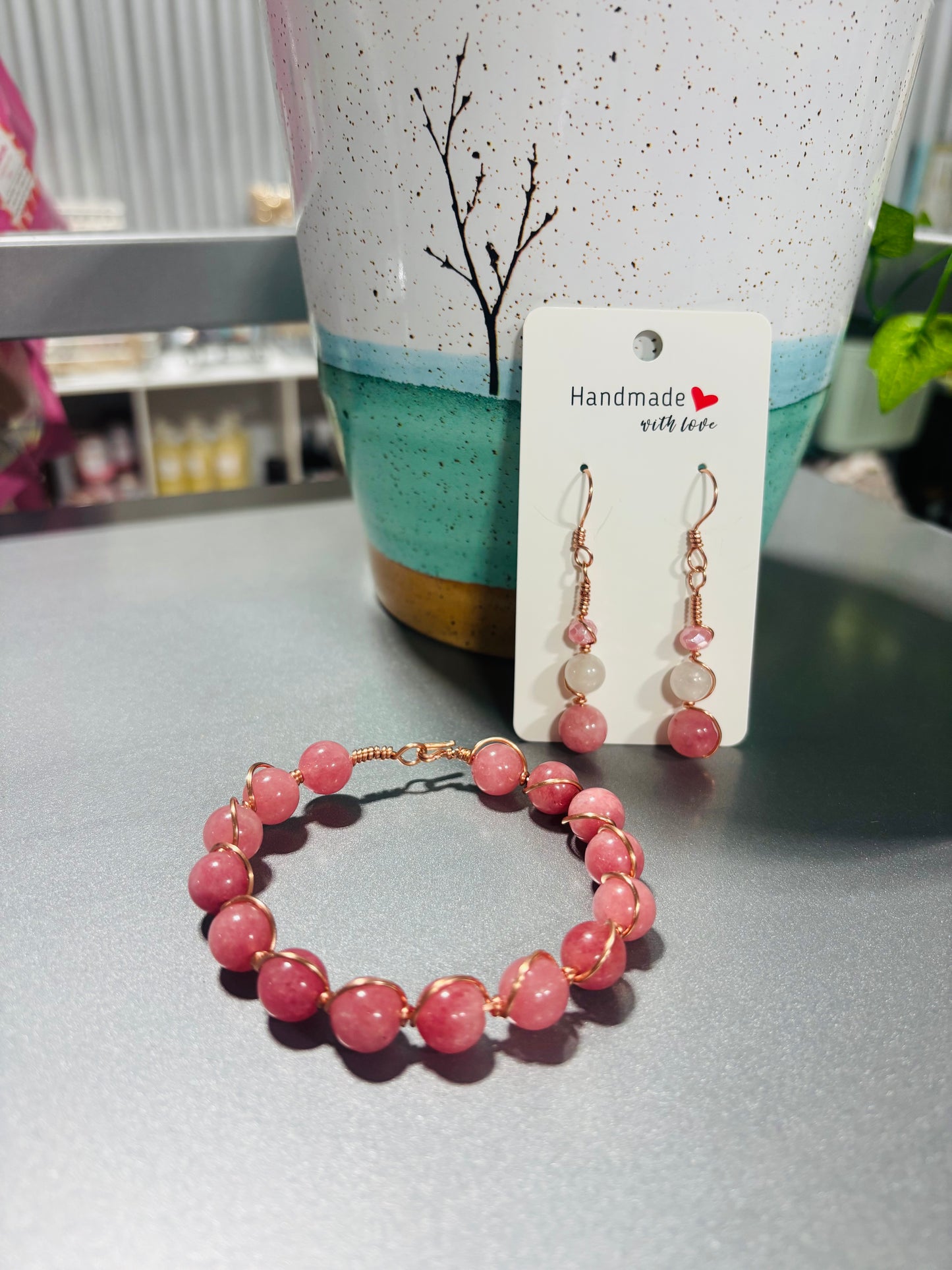 Gemstone Rhod Set