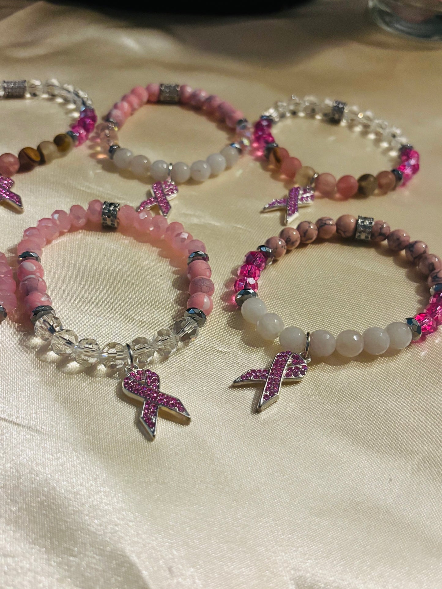 Single charm in pink