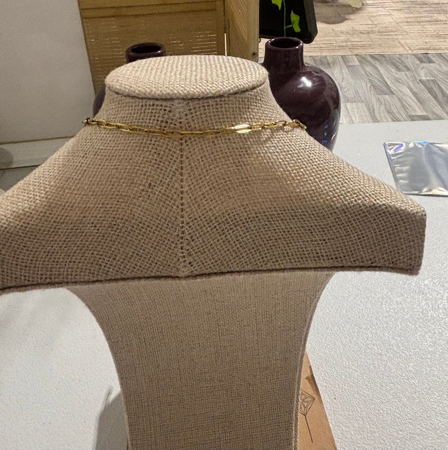 Amber & Black Agate set