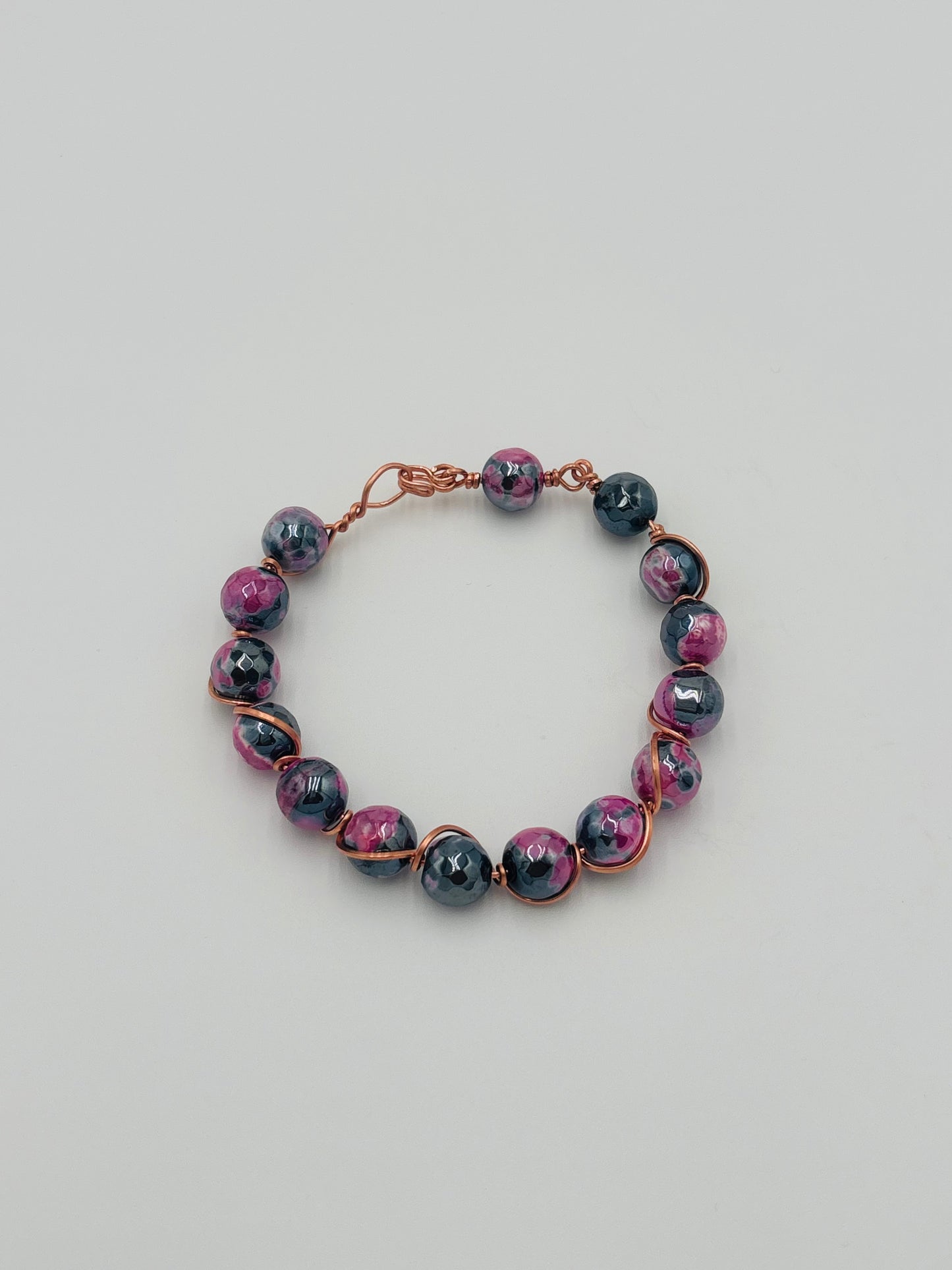 Gems & Copper Bracelet