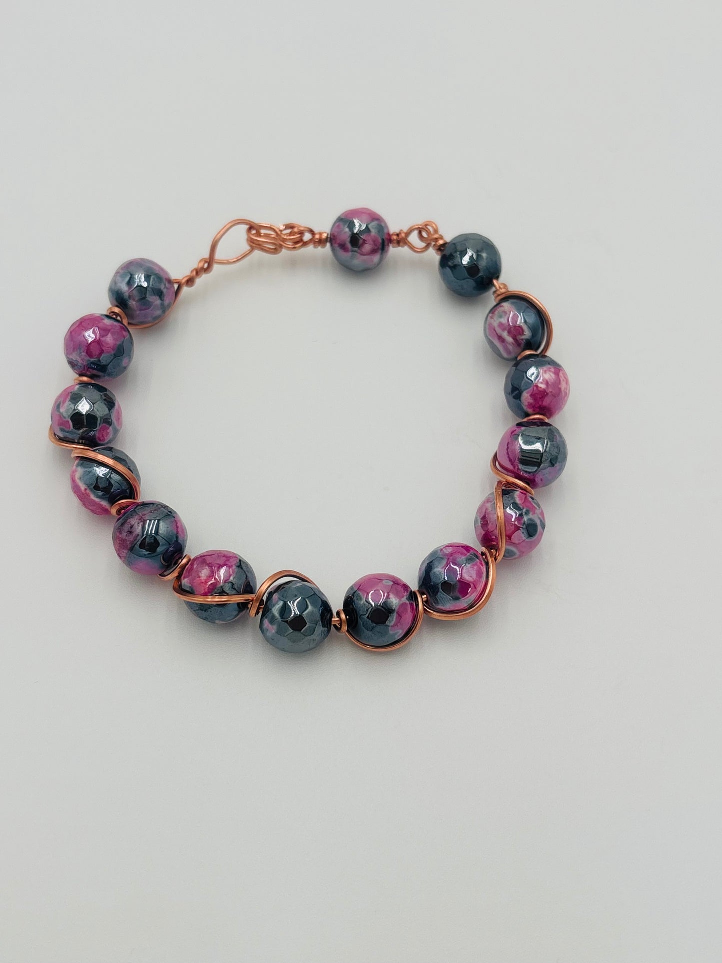 Gems & Copper Bracelet
