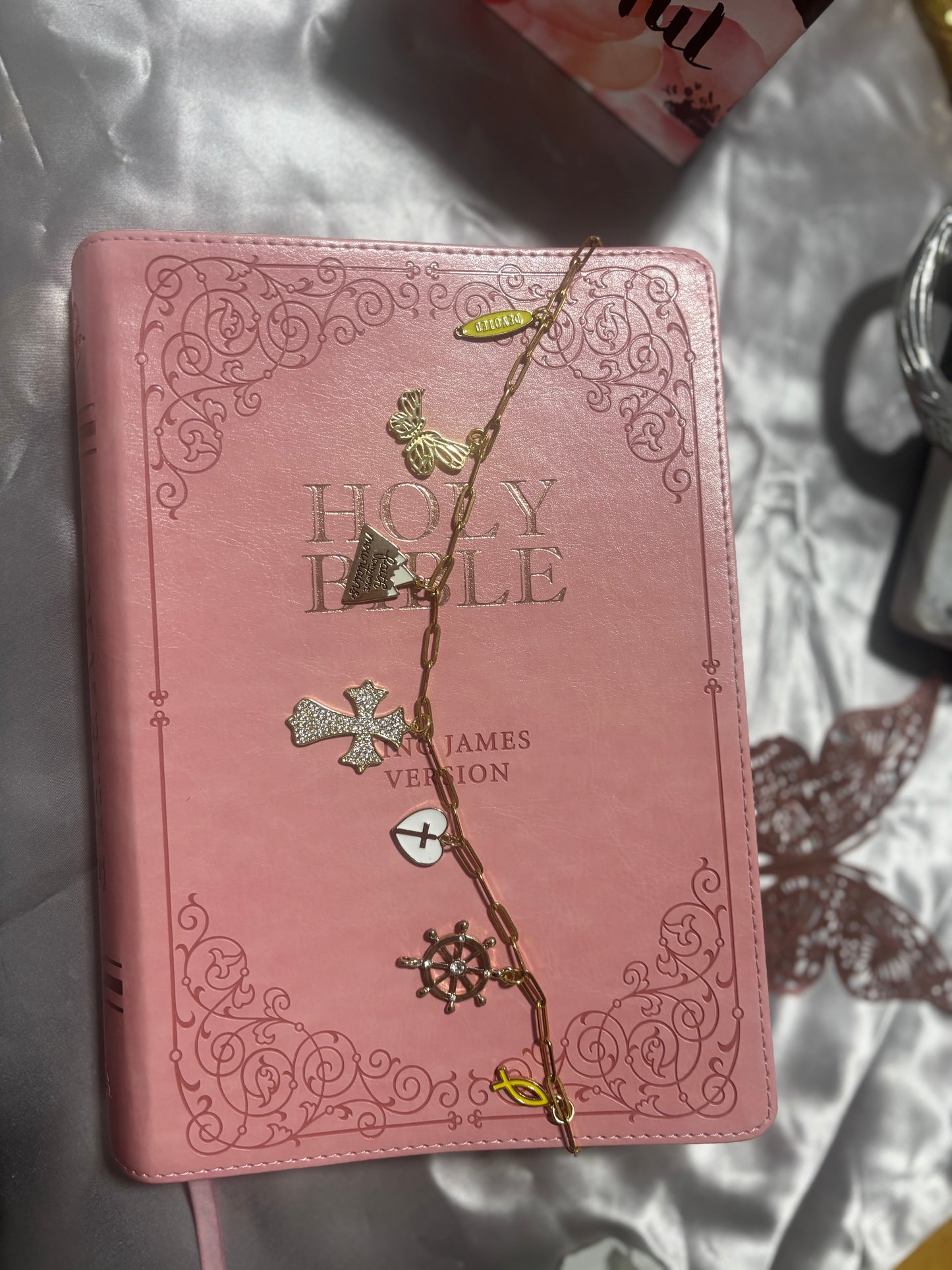 Bible Charmed in White